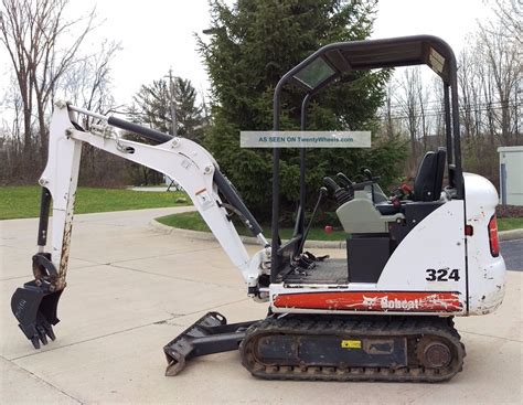 2012 bobcat 324 mini excavator|bobcat 324 attachments.